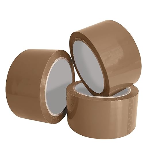 Packatape - 6 Rolls Per Pack 48MM x 66M Brown Packaging Tape for Parcels and Boxes. This 6 rolls pack of Heavy Duty Brown Packing Tape Provides a Strong, Secure and Sticky Seal for your Boxes